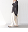 〈手洗い可能〉IMPERIAL LINEN オーバー シャツ