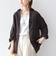 〈手洗い可能〉IMPERIAL LINEN オーバー シャツ
