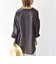 〈手洗い可能〉IMPERIAL LINEN オーバー シャツ