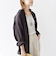 〈手洗い可能〉IMPERIAL LINEN オーバー シャツ