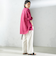 〈手洗い可能〉IMPERIAL LINEN オーバー シャツ