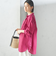〈手洗い可能〉IMPERIAL LINEN オーバー シャツ