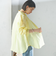 〈手洗い可能〉IMPERIAL LINEN オーバー シャツ