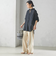 〈手洗い可能〉IMPERIAL LINEN オーバー シャツ