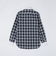 GUY ROVER: コットン タータンチェック タブカラー クレリック シャツ