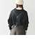 SHIPS any: AQUA カシミヤ ミックス スキッパーカラー プルオーバー