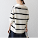 SHIPS any: AQUA カシミヤ ミックス スキッパーカラー プルオーバー