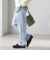 〈洗濯機可能〉ストレート フィット デニム パンツ