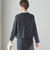 〈セレモニー対応可〉スラブ ツイード ノーカラー ジャケット（セットアップ対応）