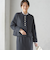 〈セレモニー対応可〉スラブ ツイード ノーカラー ジャケット（セットアップ対応）