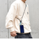 BYON BYON: カラビナ付き スマホ ショルダー ストラップ