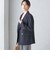 ウール ギャバ ダブル ブレザー