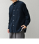SHIPS any: カラーコットン コーデュロイ リラックス バンドカラー シャツ◇