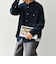 SHIPS any: カラーコットン コーデュロイ リラックス バンドカラー シャツ◇