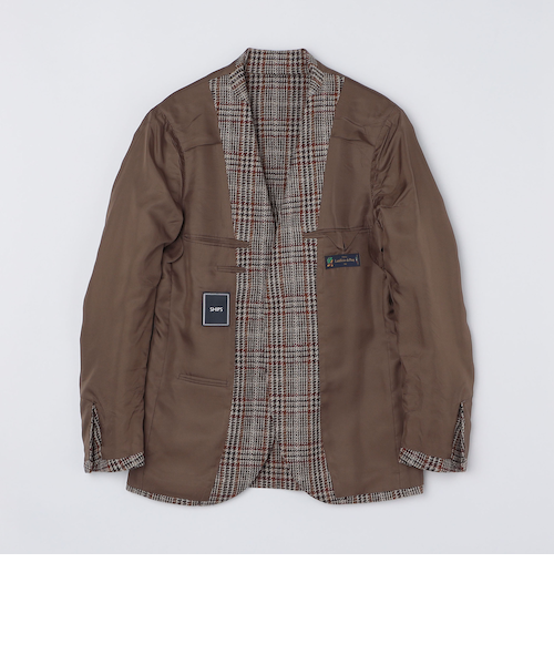 SHIPS: Lanificio di Pray ツイード チェック ジャケット｜シップス