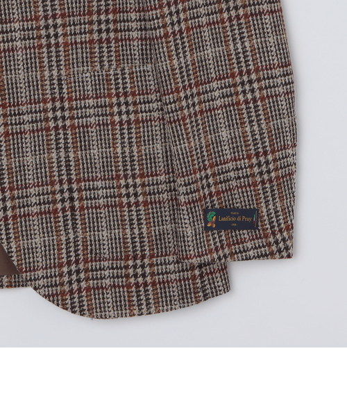 SHIPS: Lanificio di Pray ツイード チェック ジャケット｜シップス