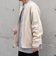 SHIPS any: 〈手洗い可能〉コットン カシミヤ ニット シングルライダース ブルゾン◇