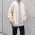 SHIPS any: 〈手洗い可能〉コットン カシミヤ ニット シングルライダース ブルゾン◇