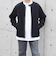 SHIPS any: 〈手洗い可能〉コットン カシミヤ ニット シングルライダース ブルゾン◇