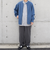 SHIPS any: 〈手洗い可能〉コットン カシミヤ ニット シングルライダース ブルゾン◇