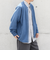 SHIPS any: 〈手洗い可能〉コットン カシミヤ ニット シングルライダース ブルゾン◇