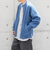 SHIPS any: 〈手洗い可能〉コットン カシミヤ ニット シングルライダース ブルゾン◇