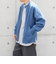 SHIPS any: 〈手洗い可能〉コットン カシミヤ ニット シングルライダース ブルゾン◇