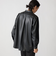 BENCH MARKING SHIRT: レギュラーカラー 合成皮革 シャツ