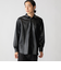 BENCH MARKING SHIRT: レギュラーカラー 合成皮革 シャツ