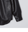 BENCH MARKING SHIRT: レギュラーカラー 合成皮革 シャツ