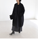quaranciel: リバー ショール ミドル コート 24FW