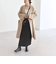 quaranciel: リバー ショール ミドル コート 24FW