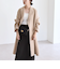 quaranciel: リバー ショール ミドル コート 24FW