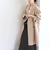 quaranciel: リバー ショール ミドル コート 24FW