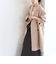 quaranciel: リバー ショール ミドル コート 24FW
