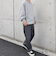 【SHIPS any別注】sports wear: 11.5oz クルーネック スウェット (セットアップ対応)◇