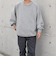 【SHIPS any別注】sports wear: 11.5oz クルーネック スウェット (セットアップ対応)◇
