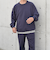 【SHIPS any別注】sports wear: 11.5oz クルーネック スウェット (セットアップ対応)◇