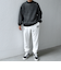 【SHIPS any別注】UMBRO: 90s ロゴ スウェット イージー パンツ(セットアップ対応)◇