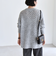 quaranciel:〈手洗い可能〉スパンコール Vネック ニット カーディガン