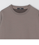 SHIPS: 鹿の子 ダブルフェイス クルーネック ロングスリーブ Tシャツ (ロンT)