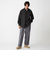 BENCH MARKING SHIRT: レギュラーカラー ポリエステル フェイクスエード シャツ