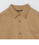 BENCH MARKING SHIRT: レギュラーカラー ポリエステル フェイクスエード シャツ