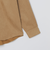 BENCH MARKING SHIRT: レギュラーカラー ポリエステル フェイクスエード シャツ