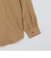 BENCH MARKING SHIRT: レギュラーカラー ポリエステル フェイクスエード シャツ