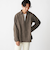 BENCH MARKING SHIRT: スキッパー ポリエステル フェイクスエード シャツ