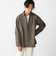 BENCH MARKING SHIRT: スキッパー ポリエステル フェイクスエード シャツ