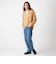 BENCH MARKING SHIRT: スキッパー ポリエステル フェイクスエード シャツ