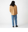 BENCH MARKING SHIRT: スキッパー ポリエステル フェイクスエード シャツ