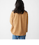 BENCH MARKING SHIRT: スキッパー ポリエステル フェイクスエード シャツ